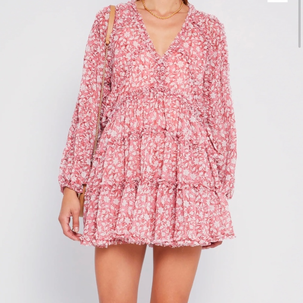 OPT floral Rhea dress